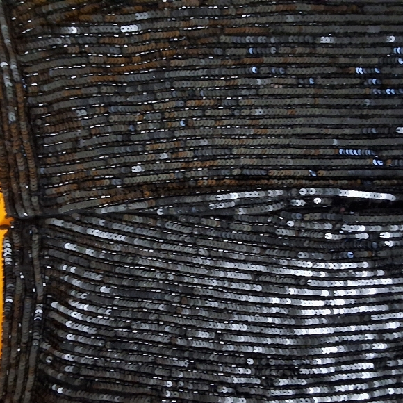 Sequin skirt.  INC. Size 12. Black. - Picture 6 of 6